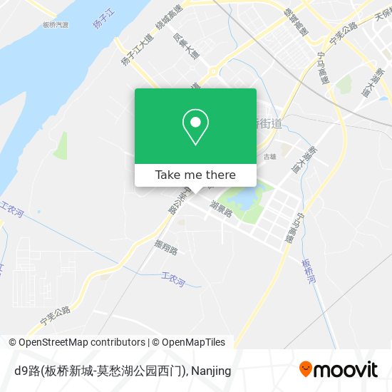 d9路(板桥新城-莫愁湖公园西门) map
