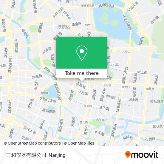 三和仪器有限公司 map