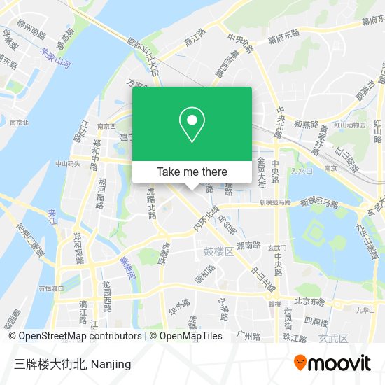 三牌楼大街北 map