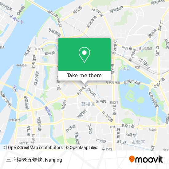 三牌楼老五烧烤 map