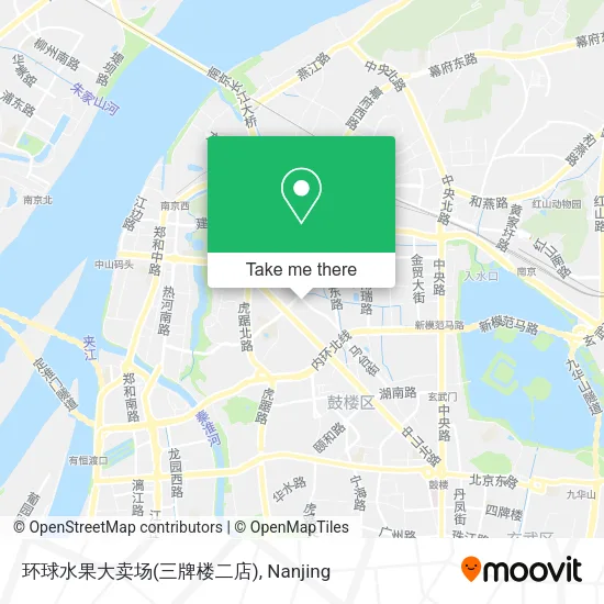 环球水果大卖场(三牌楼二店) map