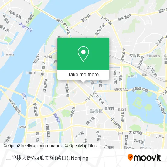 三牌楼大街/西瓜圃桥(路口) map