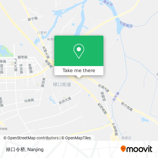 禄口令桥 map