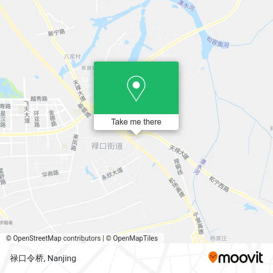 禄口令桥 map
