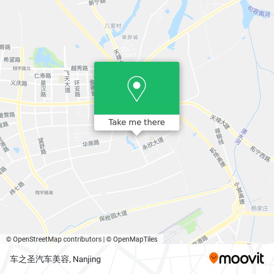 车之圣汽车美容 map