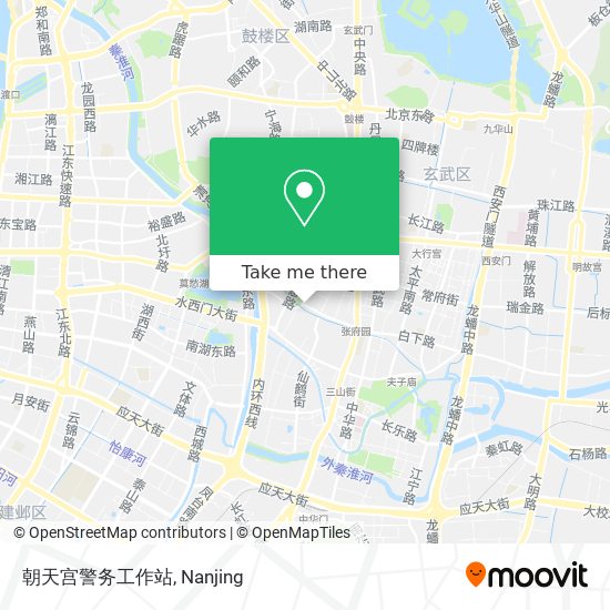 朝天宫警务工作站 map
