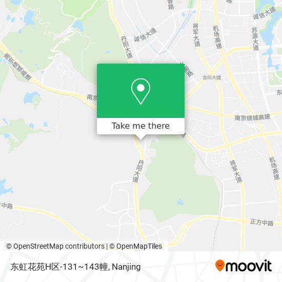 东虹花苑H区-131~143幢 map