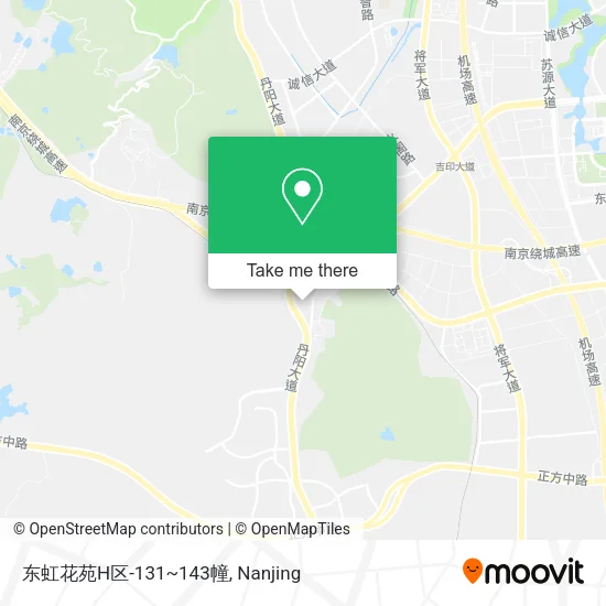 东虹花苑H区-131~143幢 map
