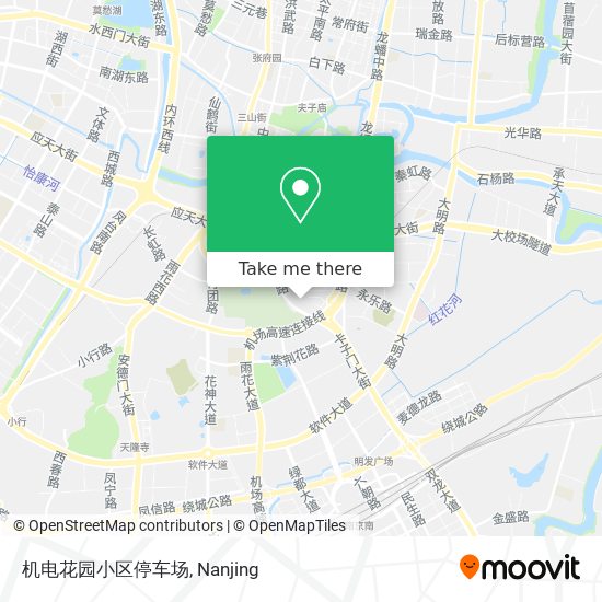机电花园小区停车场 map