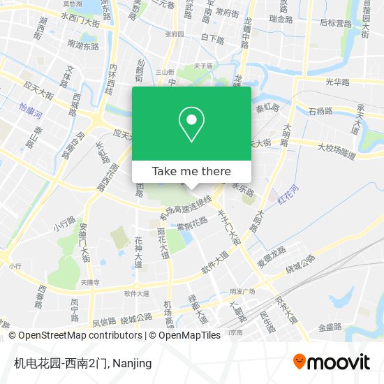 机电花园-西南2门 map