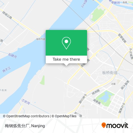 梅钢炼焦分厂 map
