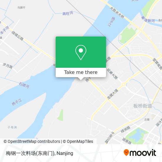 梅钢一次料场(东南门) map