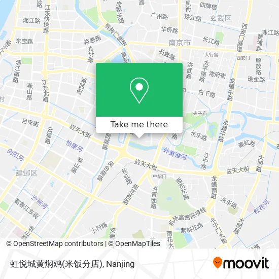 虹悦城黄焖鸡(米饭分店) map