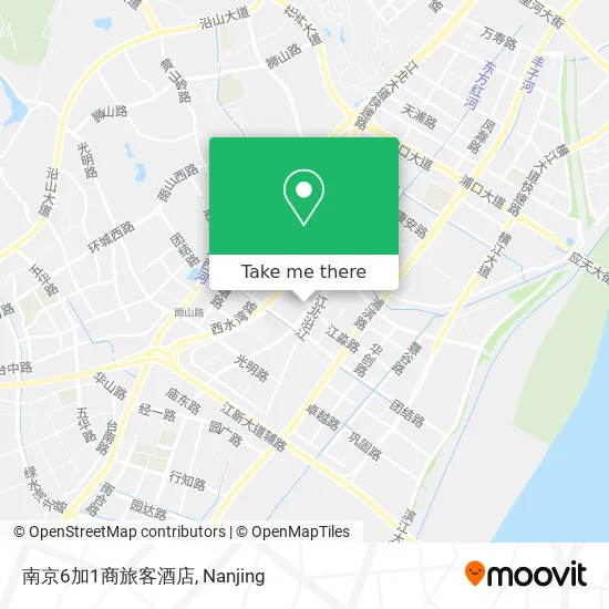 南京6加1商旅客酒店 map