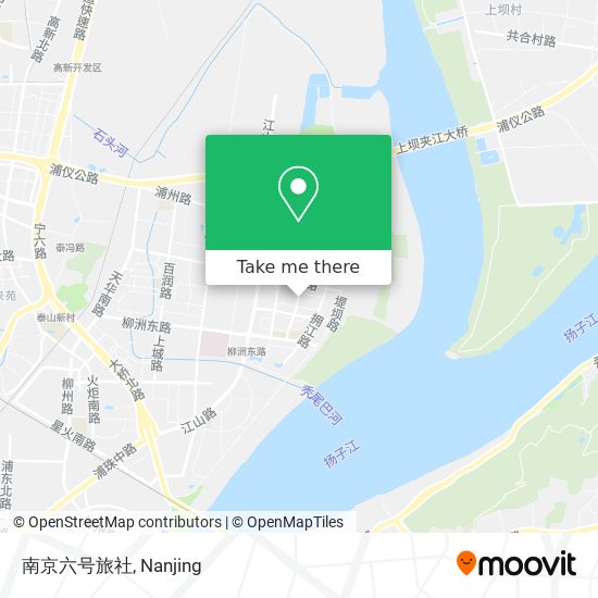 南京六号旅社 map