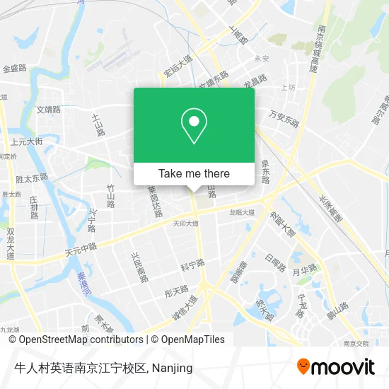 牛人村英语南京江宁校区 map