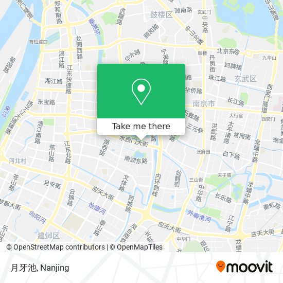 月牙池 map