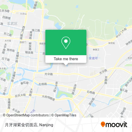 月牙湖紫金切面店 map