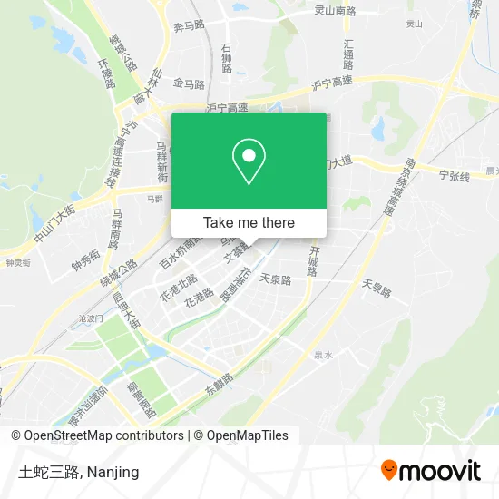 土蛇三路 map
