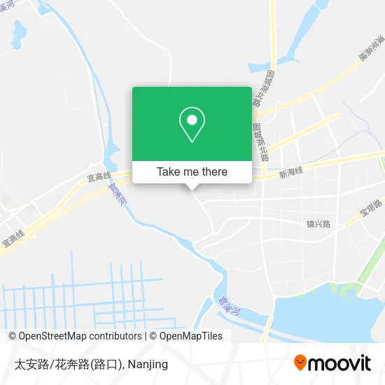 太安路/花奔路(路口) map