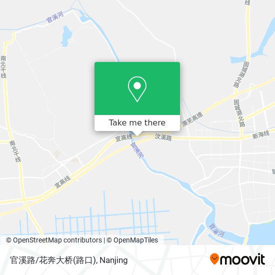 官溪路/花奔大桥(路口) map