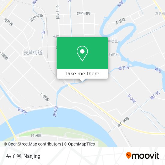 岳子河 map