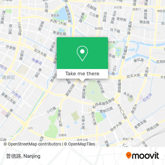 普德路 map