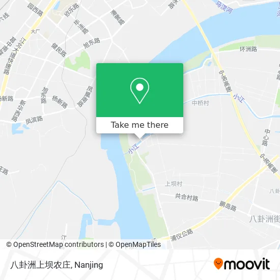 八卦洲上坝农庄 map