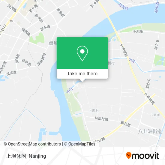 上坝休闲 map