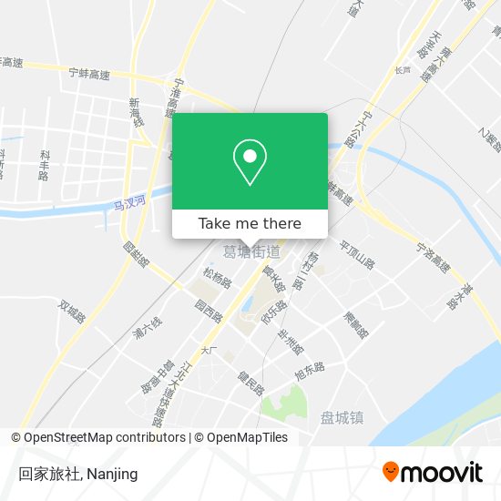 回家旅社 map