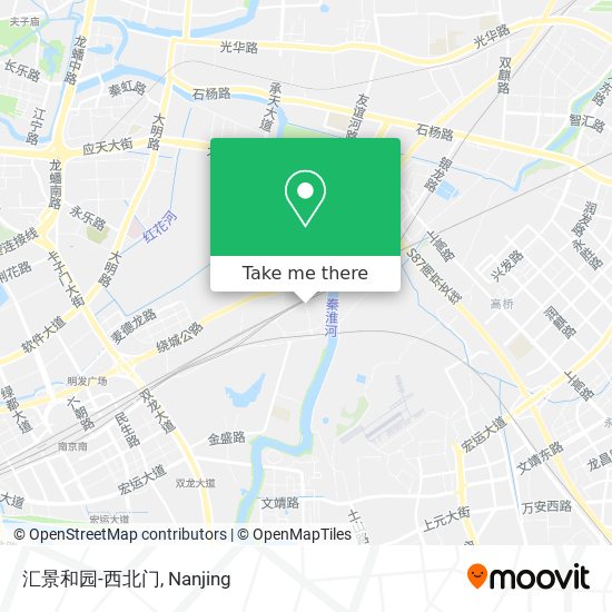 汇景和园-西北门 map