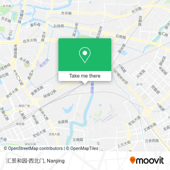 汇景和园-西北门 map