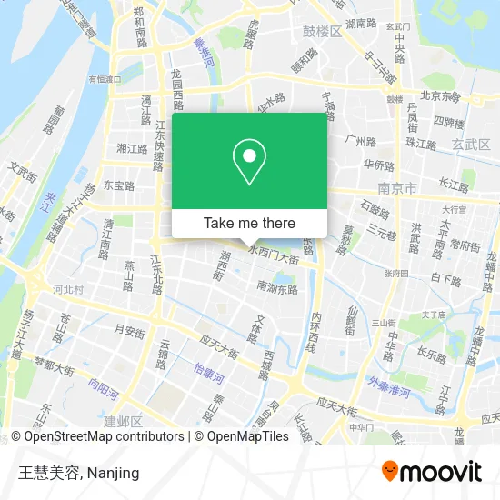 王慧美容 map