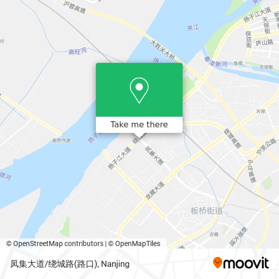 凤集大道/绕城路(路口) map