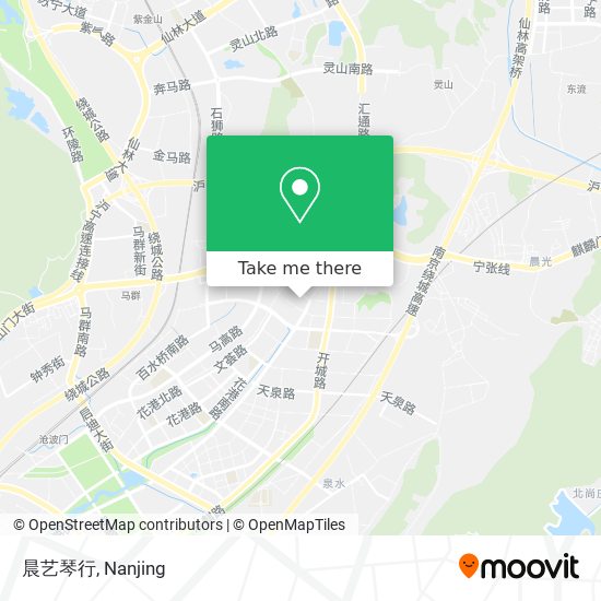 晨艺琴行 map