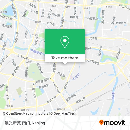 晨光新苑-南门 map