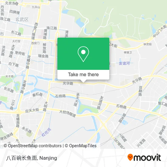 八百碗长鱼面 map