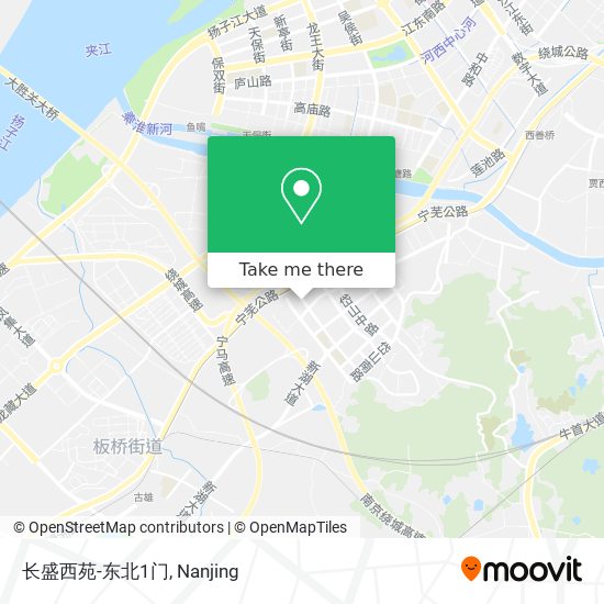 长盛西苑-东北1门 map