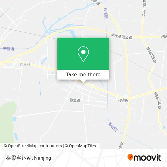 横梁客运站 map