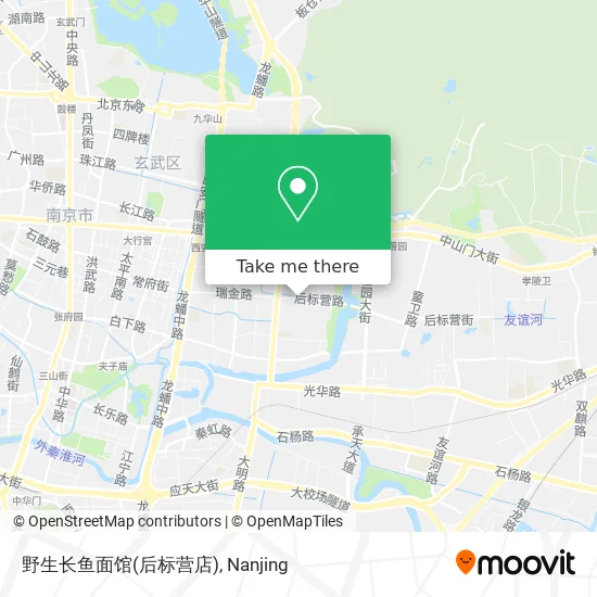 野生长鱼面馆(后标营店) map