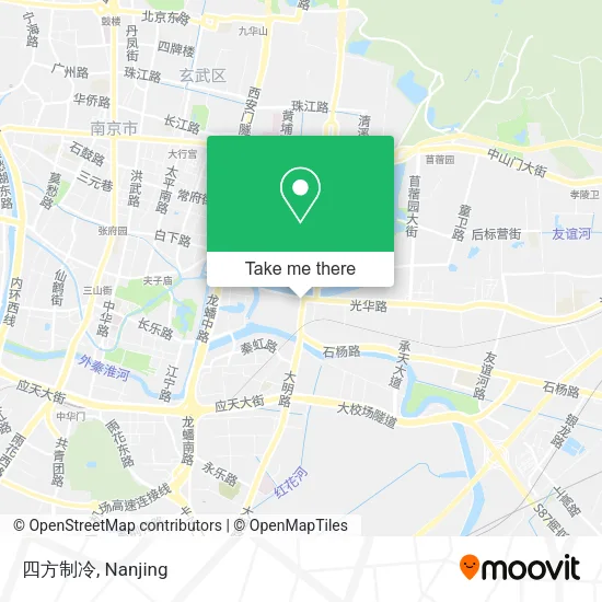 四方制冷 map