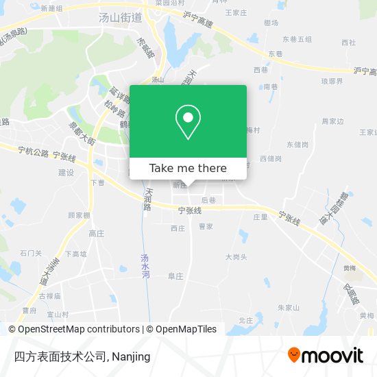 四方表面技术公司 map