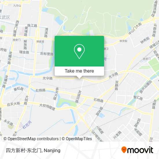 四方新村-东北门 map