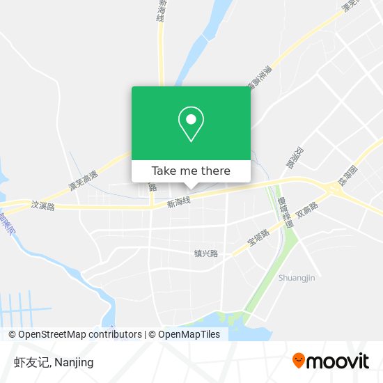 虾友记 map