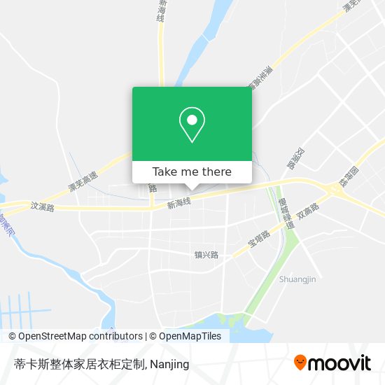 蒂卡斯整体家居衣柜定制 map