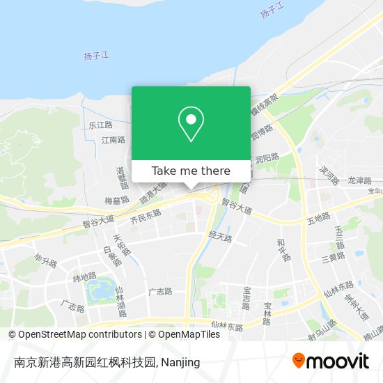 南京新港高新园红枫科技园 map