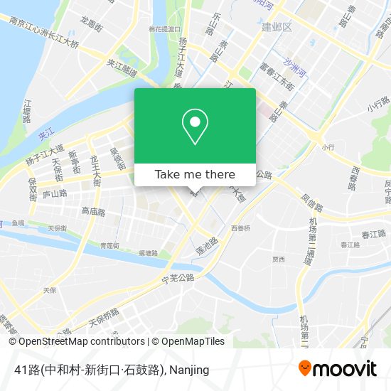 41路(中和村-新街口·石鼓路) map