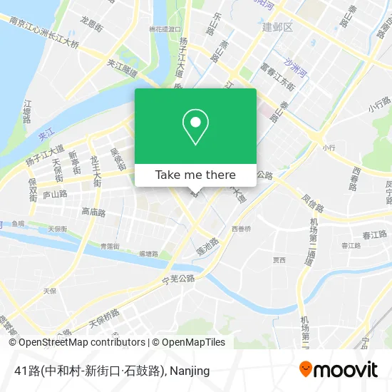 41路(中和村-新街口·石鼓路) map