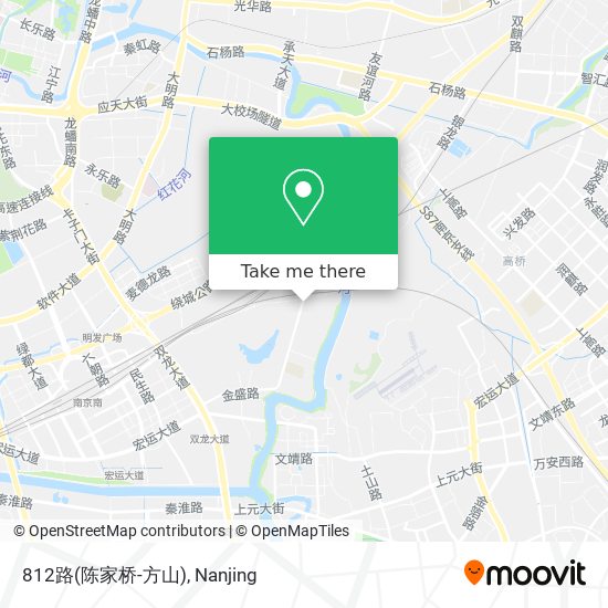 812路(陈家桥-方山) map