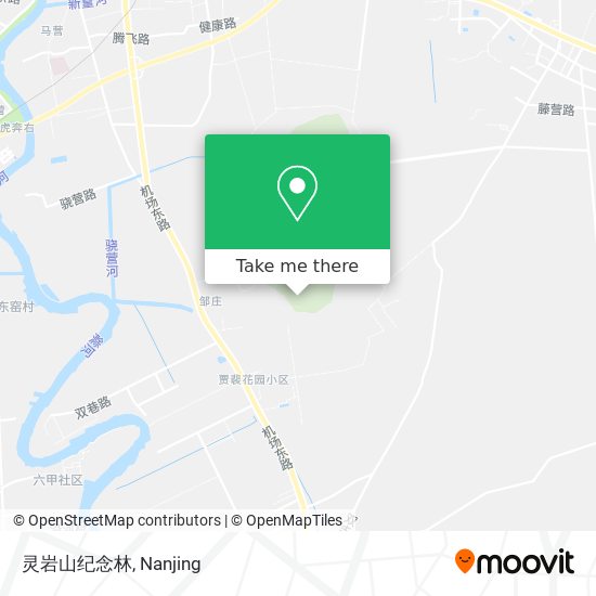 灵岩山纪念林 map
